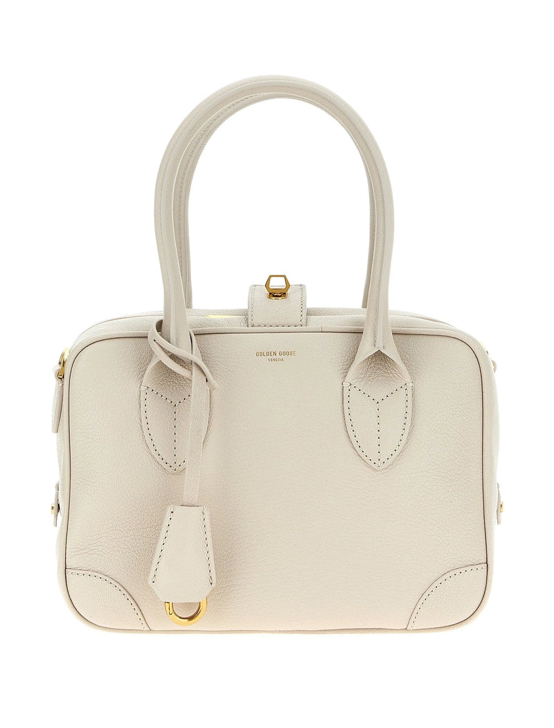 Golden Goose Satchel Bag in white, Goat Leather