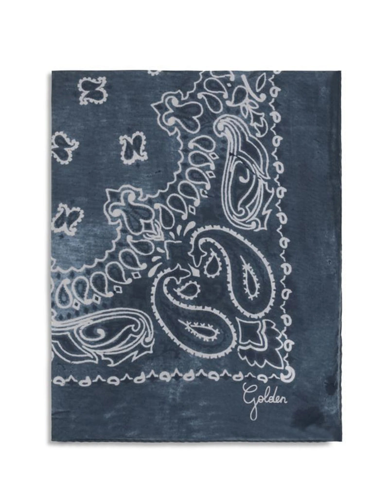 Golden Goose Scarves & Shawl in blue, Silk