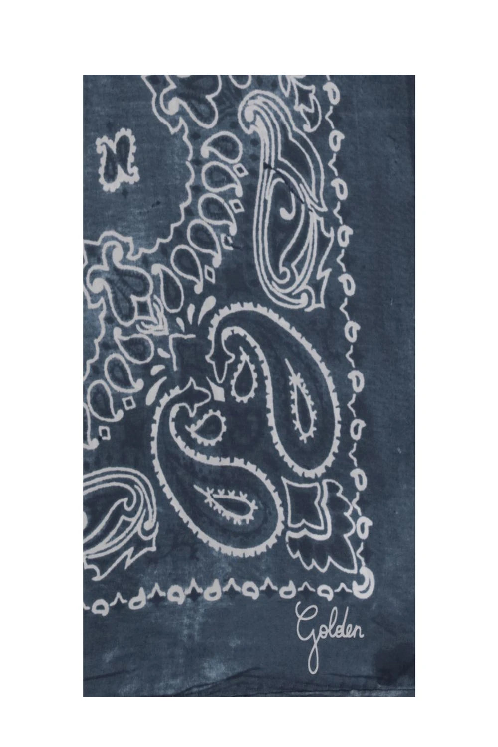 Golden Goose Scarves & Shawl in blue, Silk — view 3