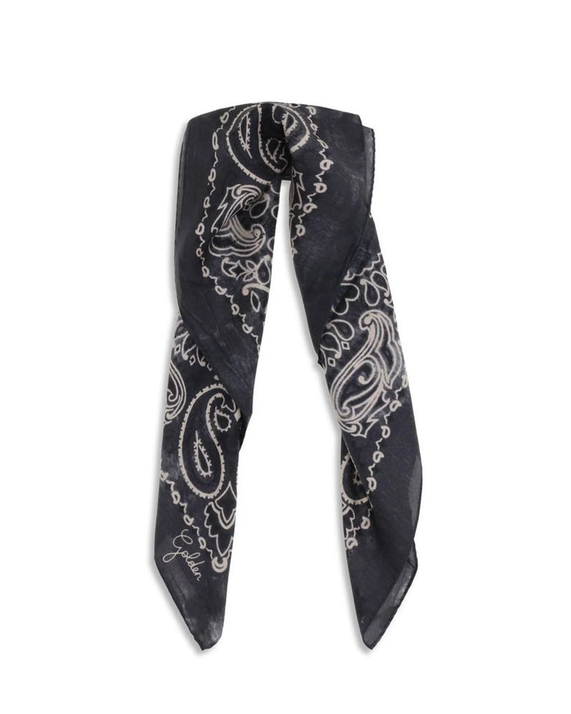 Golden Goose Scarves & Shawl in gray, Silk — view 2