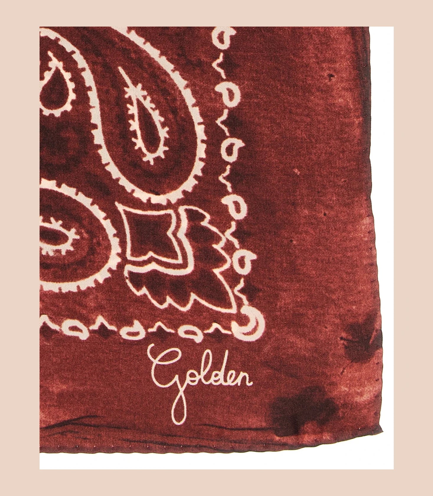 Golden Goose Scarves & Shawl in red, Silk — view 2
