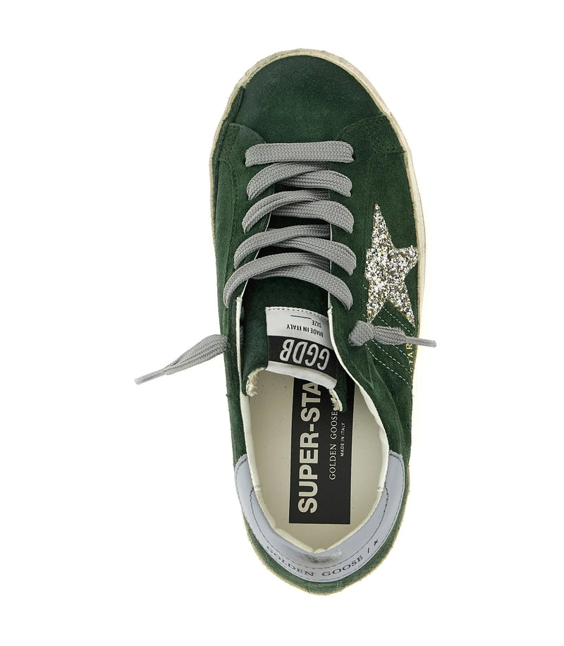 Golden Goose Sneakers in green, Leather — view 4
