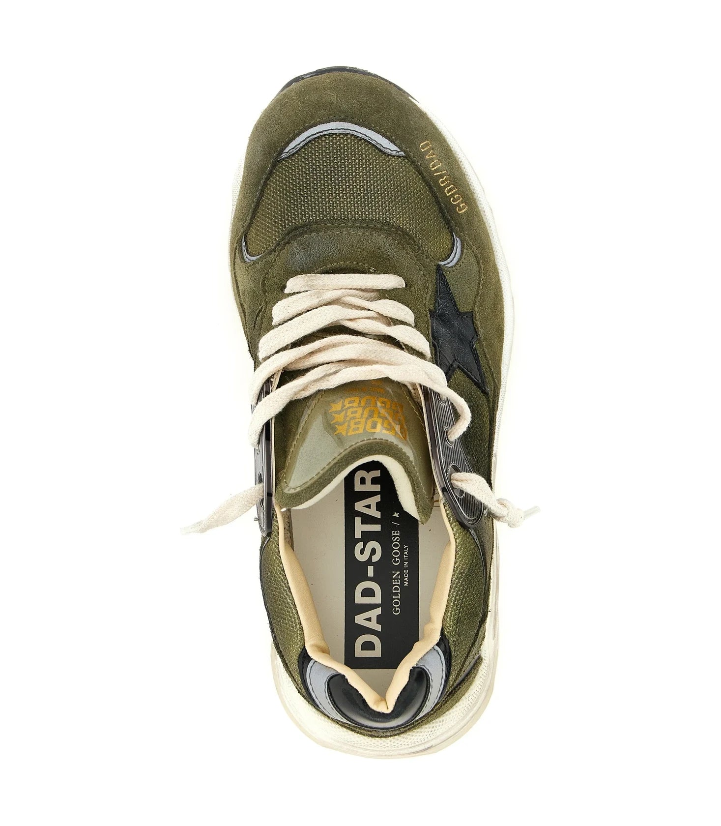 Golden Goose Sneakers in green, Suede — view 4