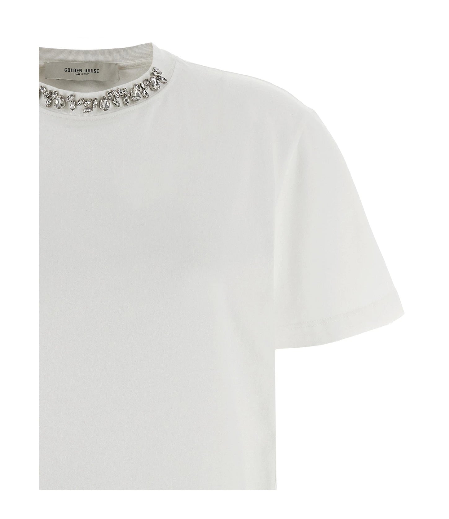 Golden Goose T-Shirt in white, Cotton — view 3