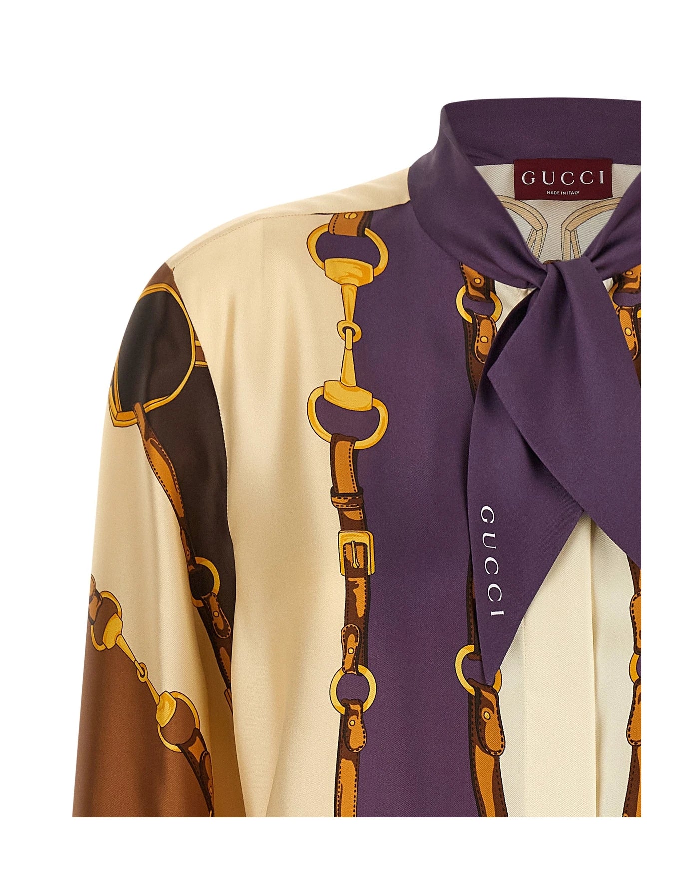 Gucci Blouse in multicolor, Silk — view 3