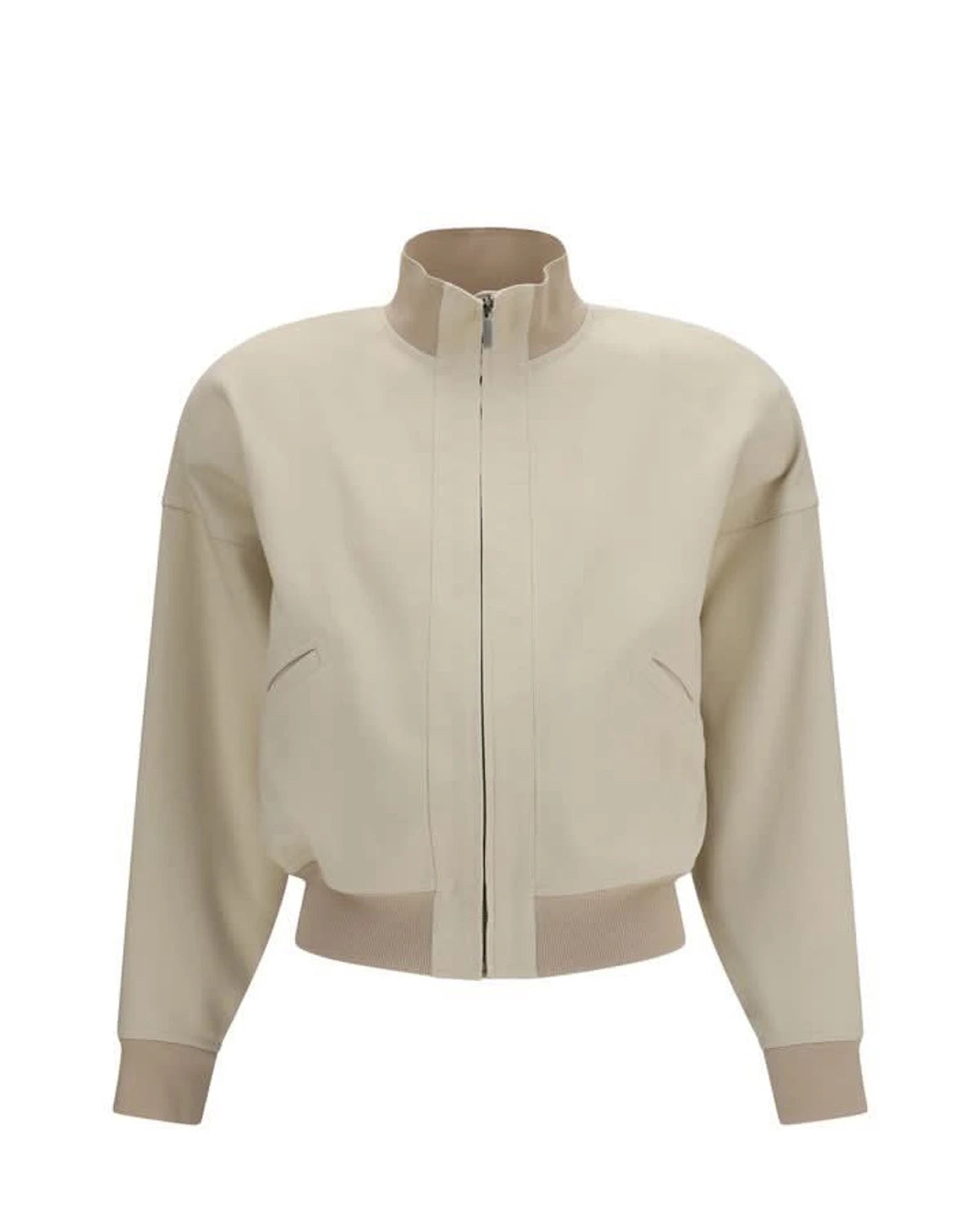 Gucci Bomber Jacket in beige, Cotton