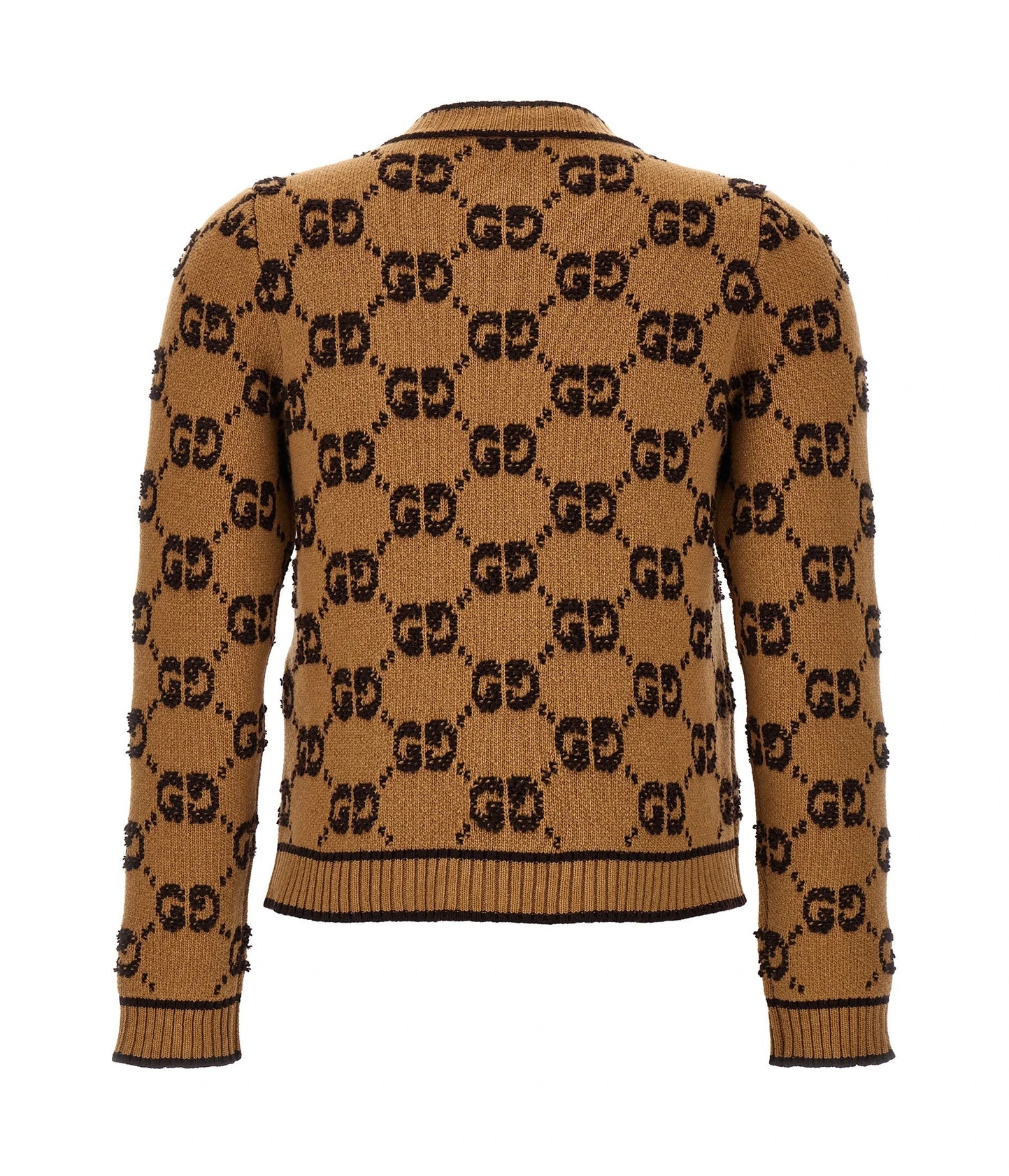Gucci Cardigan in beige, Wool — view 2