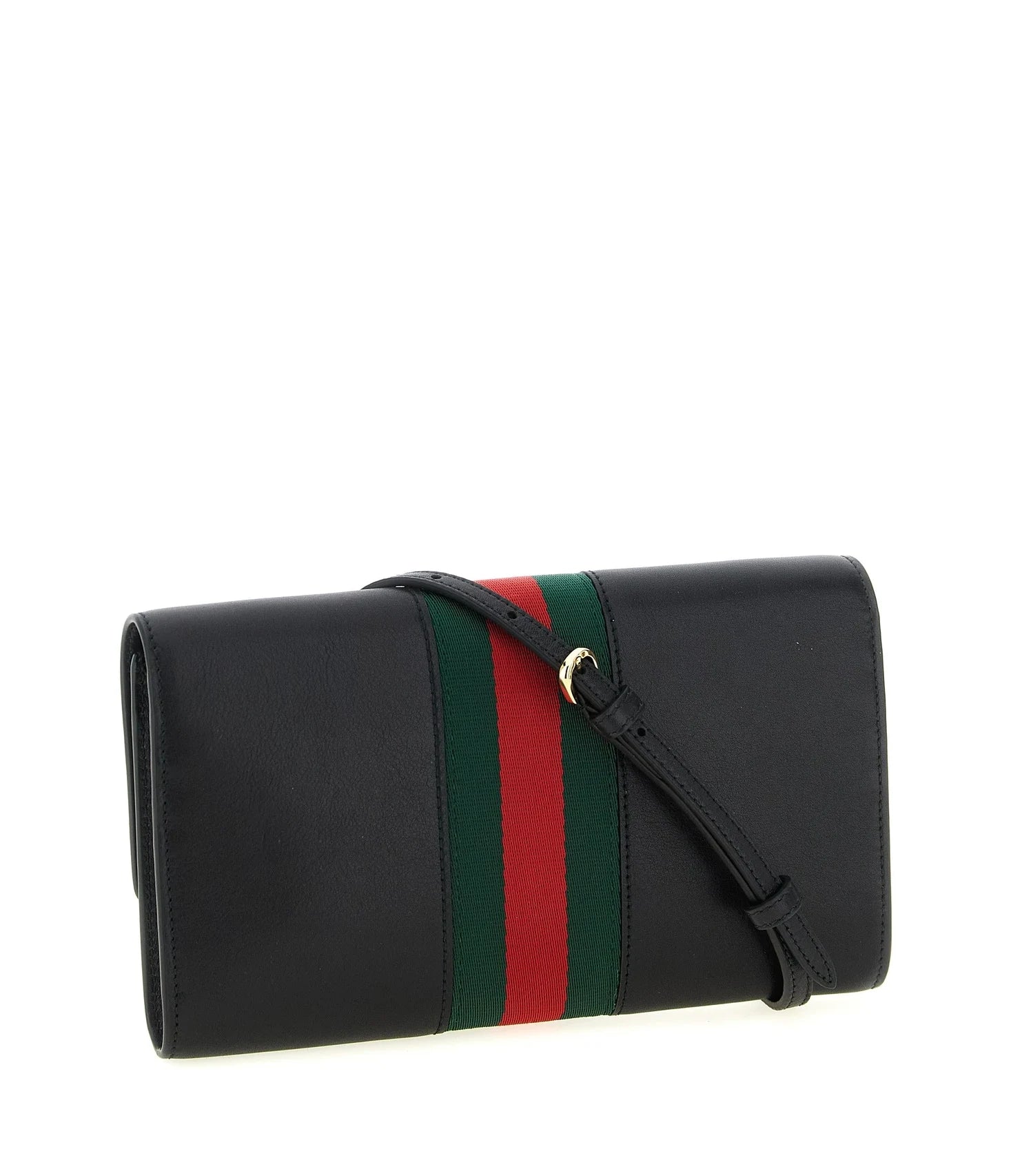 Gucci Clutch Bag in black, Calfskin Leather — view 2