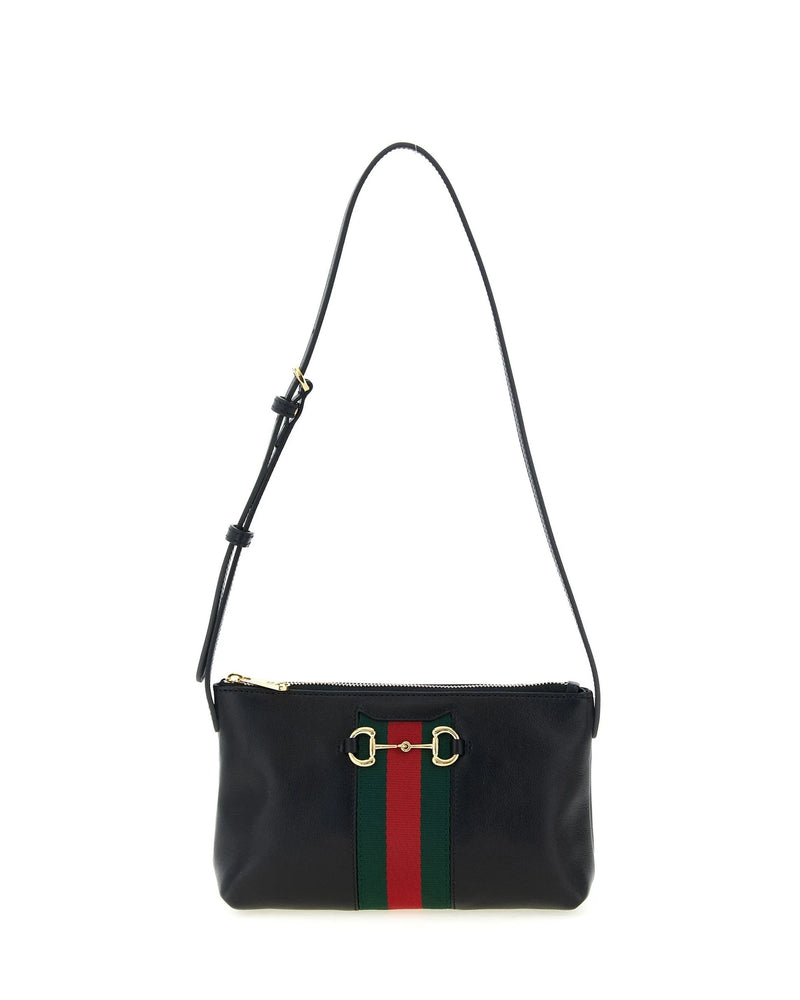 Gucci Cross Body Bag in black, Calfskin Leather