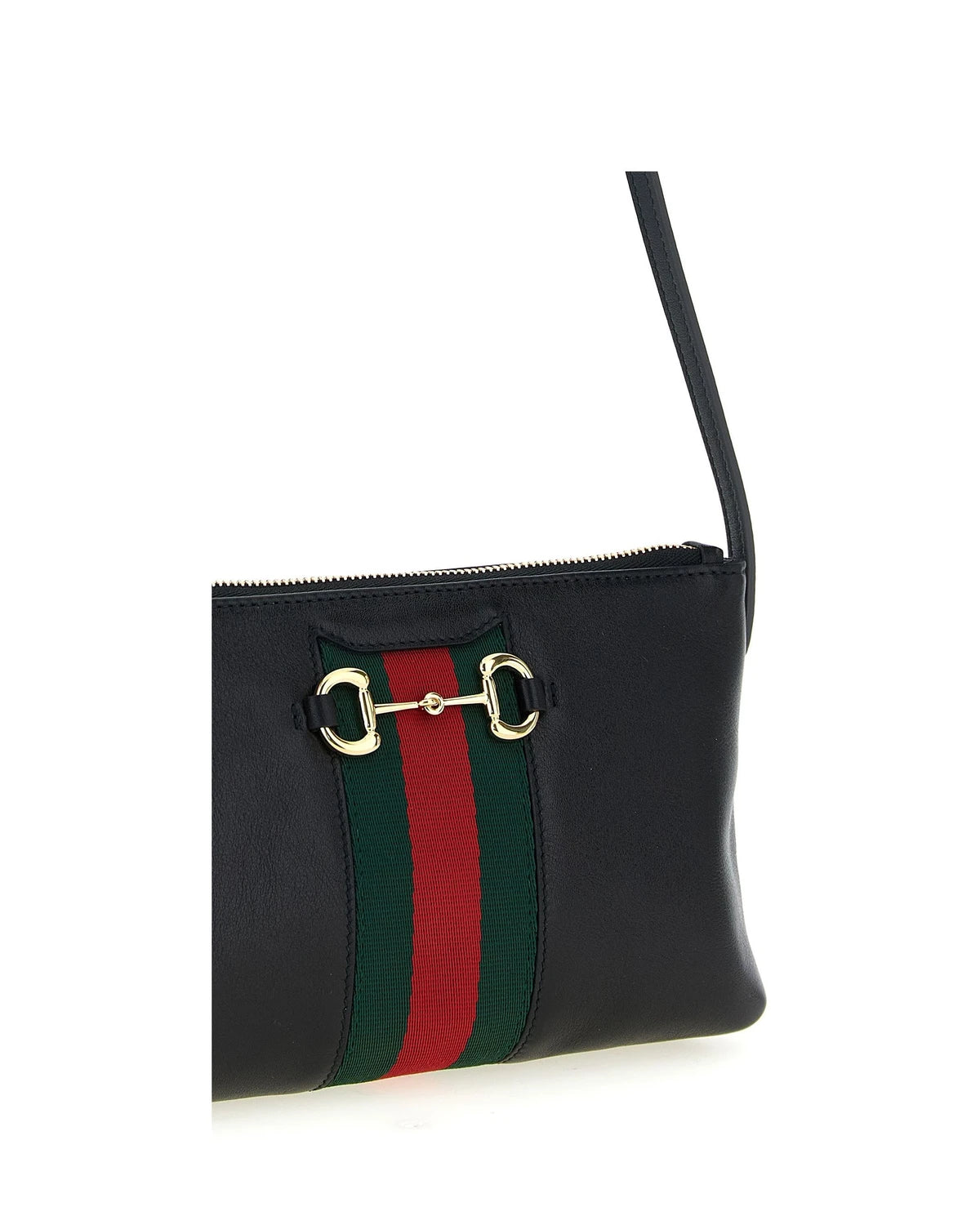 Gucci Cross Body Bag in black, Calfskin Leather — view 3