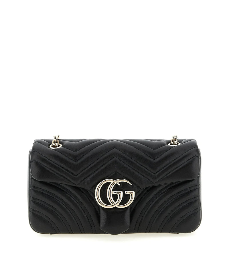 Gucci Cross Body Bag in black, Lamb Leather