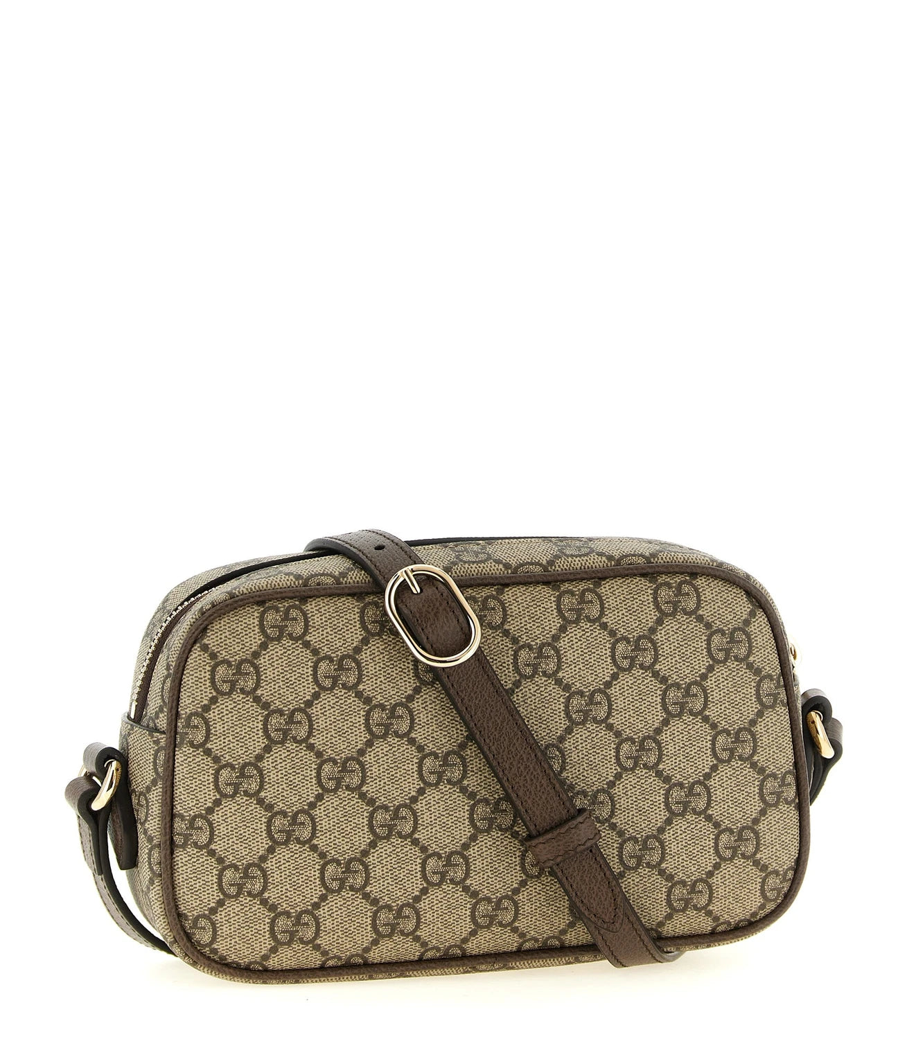 Gucci Cross Body Bag in brown, Polyurethane — view 2
