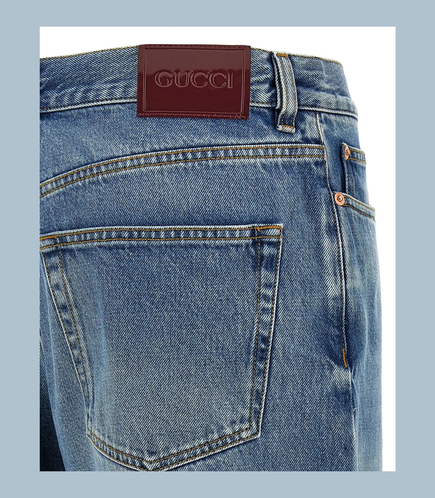 Gucci Jean in blue, Cotton — view 4