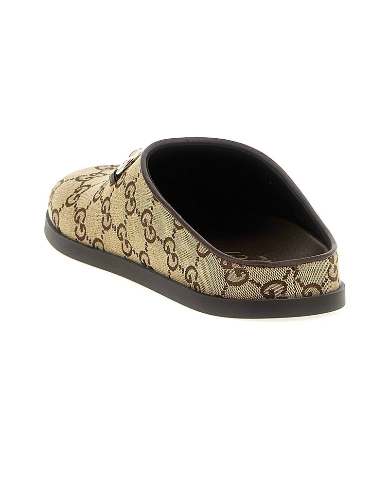 Gucci Mules in beige, Cotton — view 3