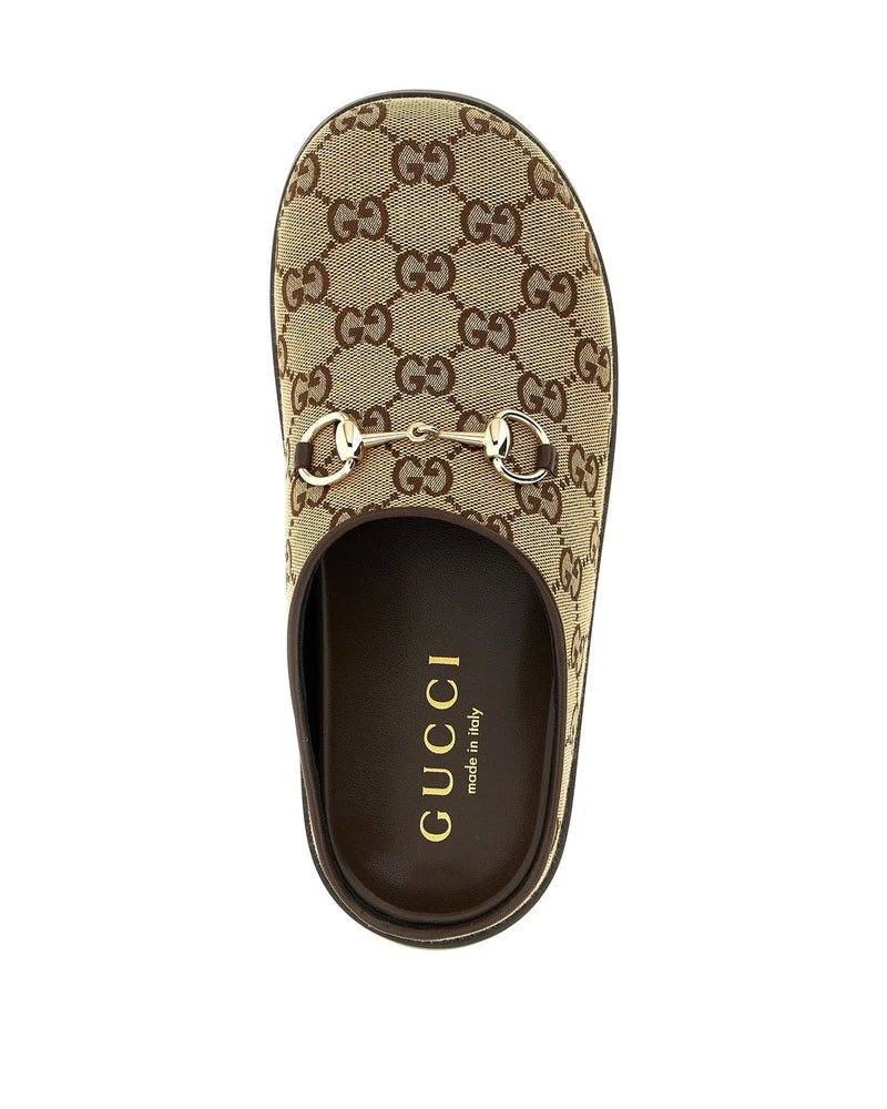 Gucci Mules in beige, Cotton — view 4