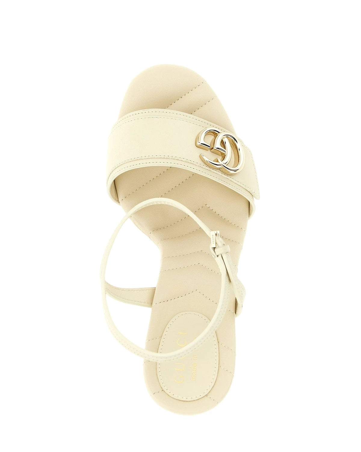 Gucci Pumps in white, Calfskin Leather — view 4