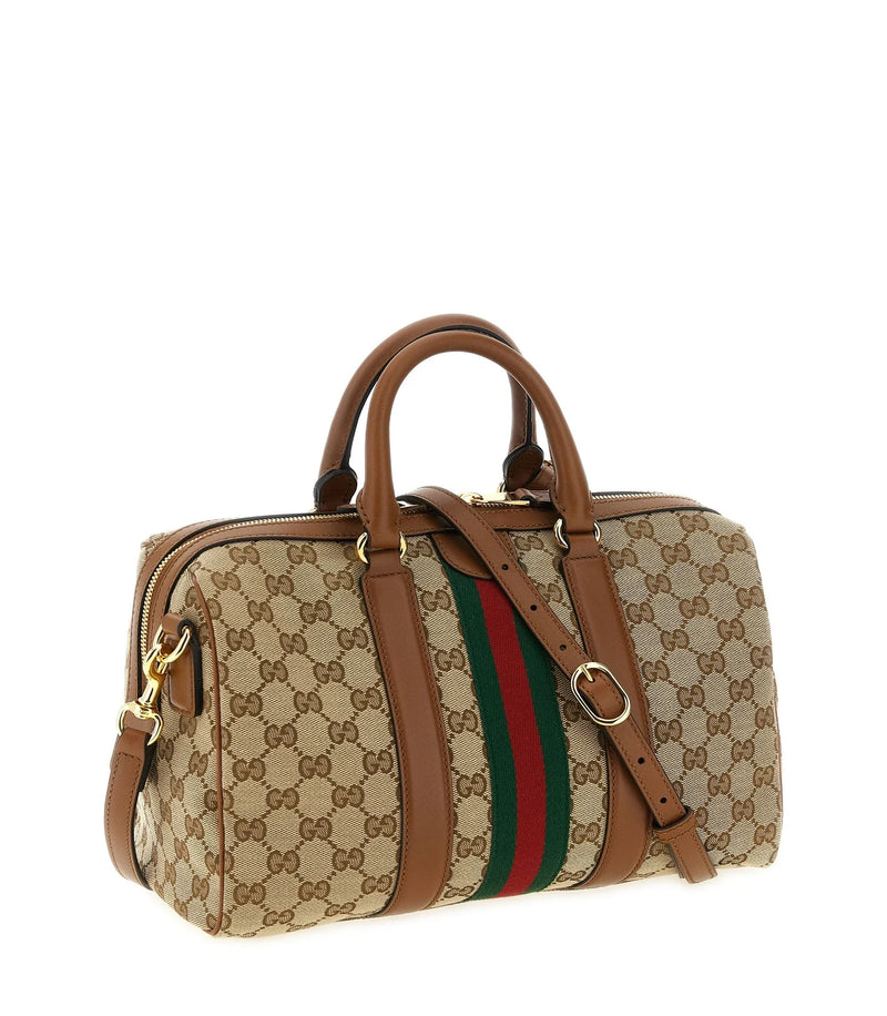 Gucci Satchel Bag in beige, Polyester — view 2