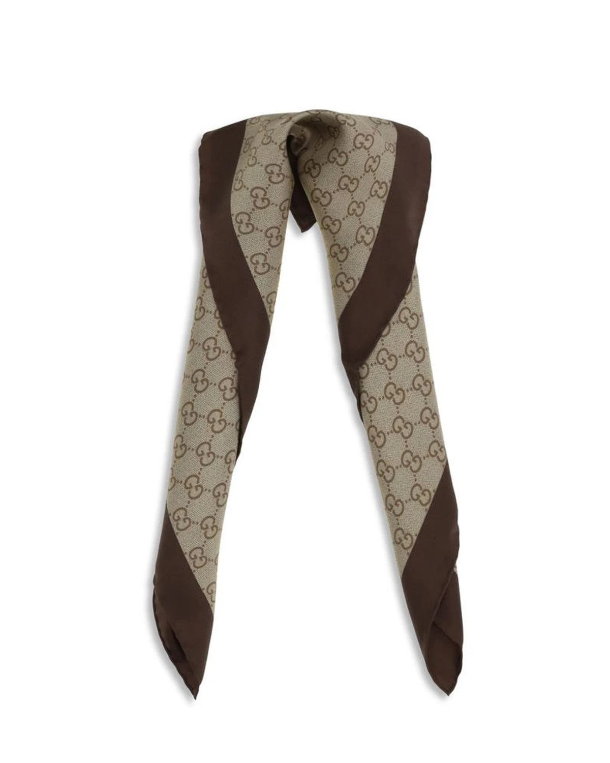 Gucci Scarves & Shawl in beige, Silk — view 2