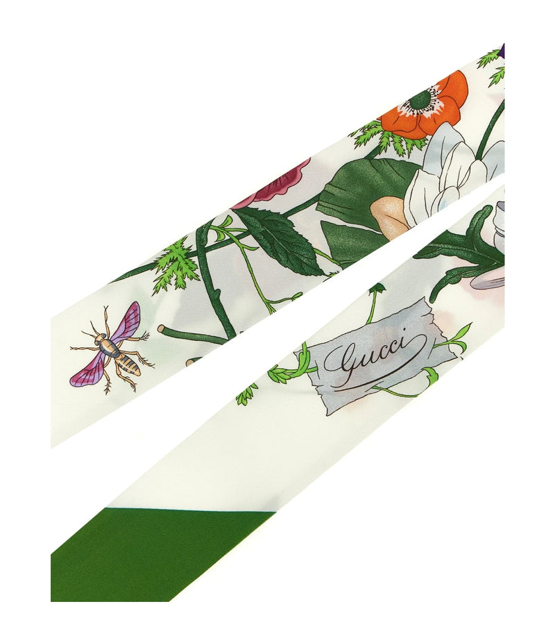 Gucci Scarves & Shawl in white, Silk — view 3