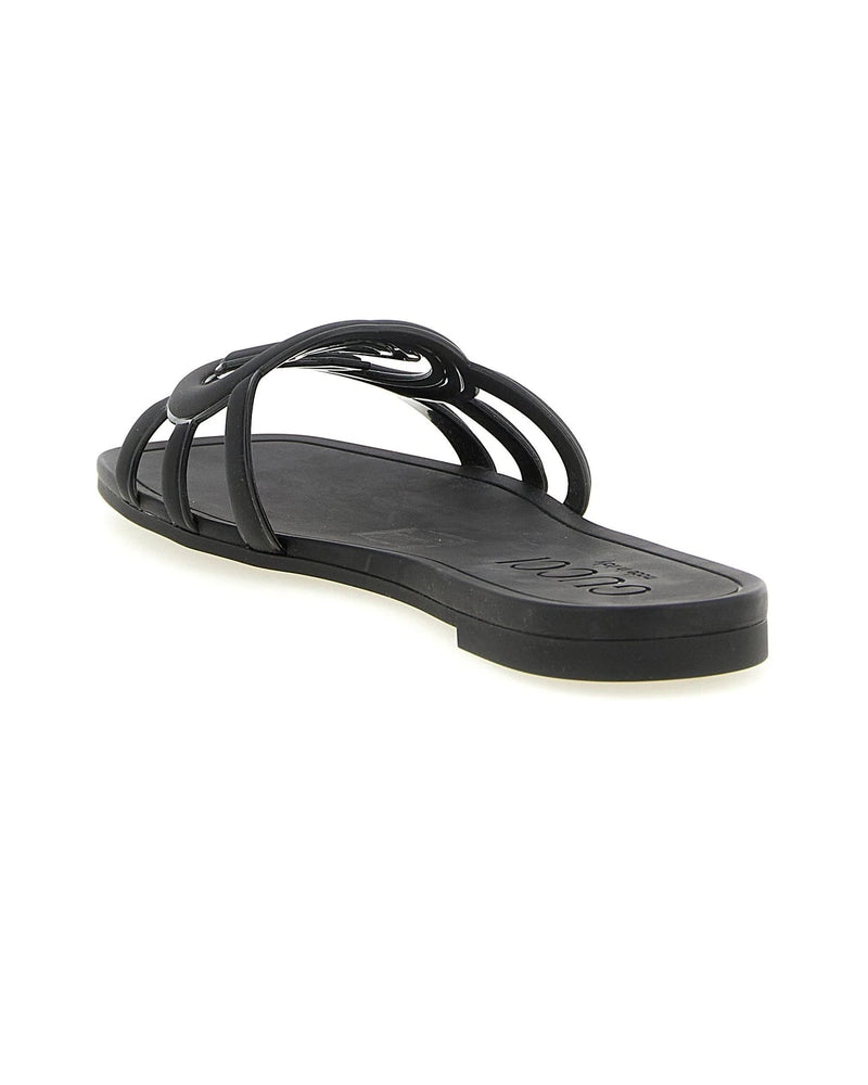Gucci Slides in black, Rubber — view 3