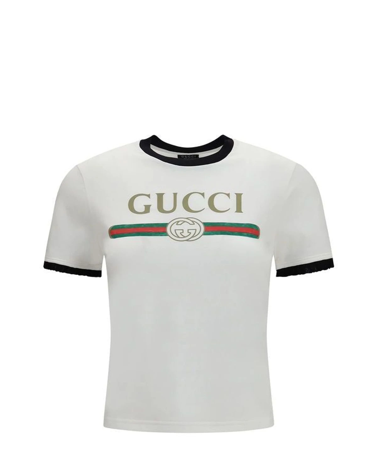 Gucci T-Shirt in white, Cotton