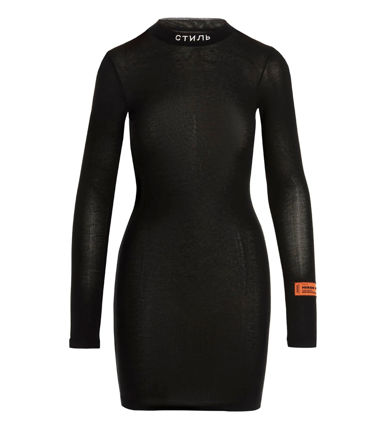 Heron Preston Dresse in black, Polyester