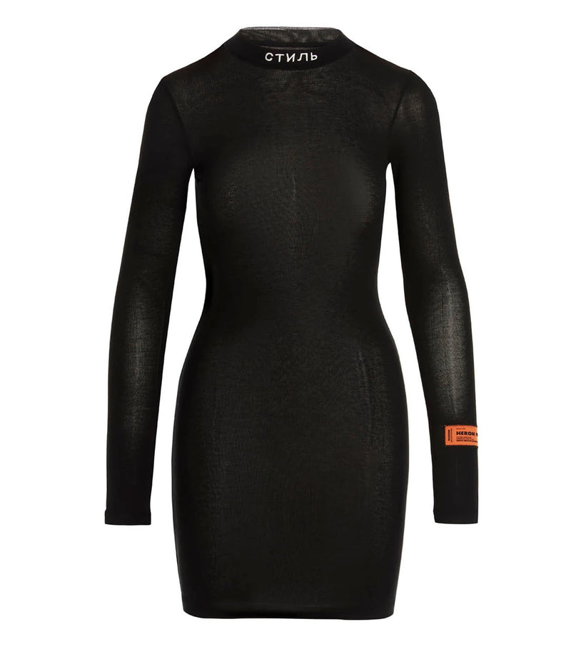 Heron Preston Dresse in black, Polyester