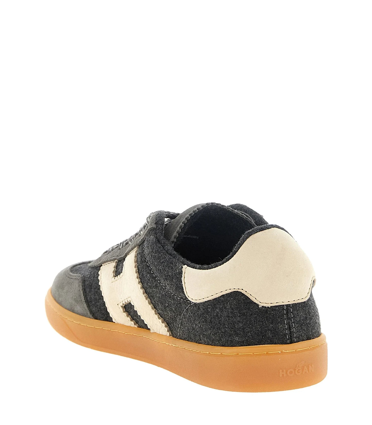 Hogan Sneakers in gray, Wool — view 3
