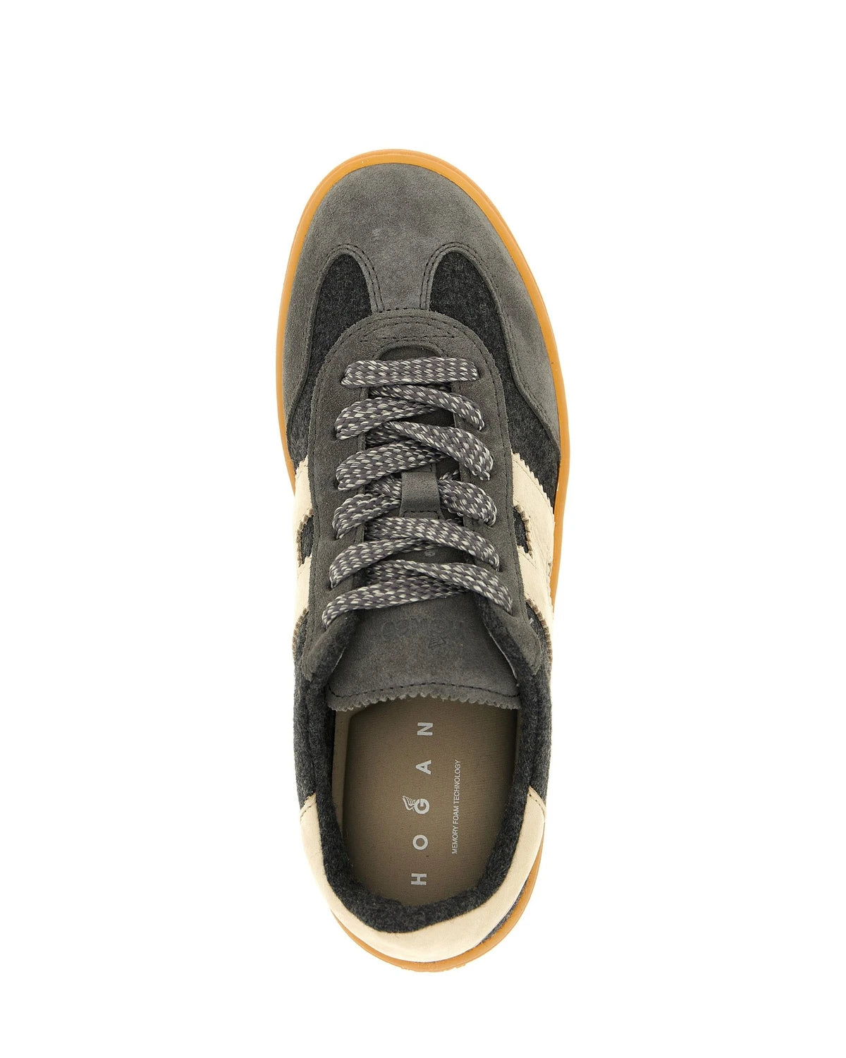 Hogan Sneakers in gray, Wool — view 4