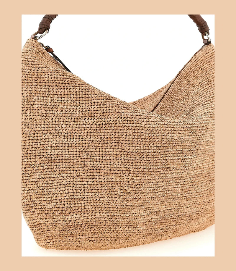 Ibeliv Hobo Bag in beige — view 3