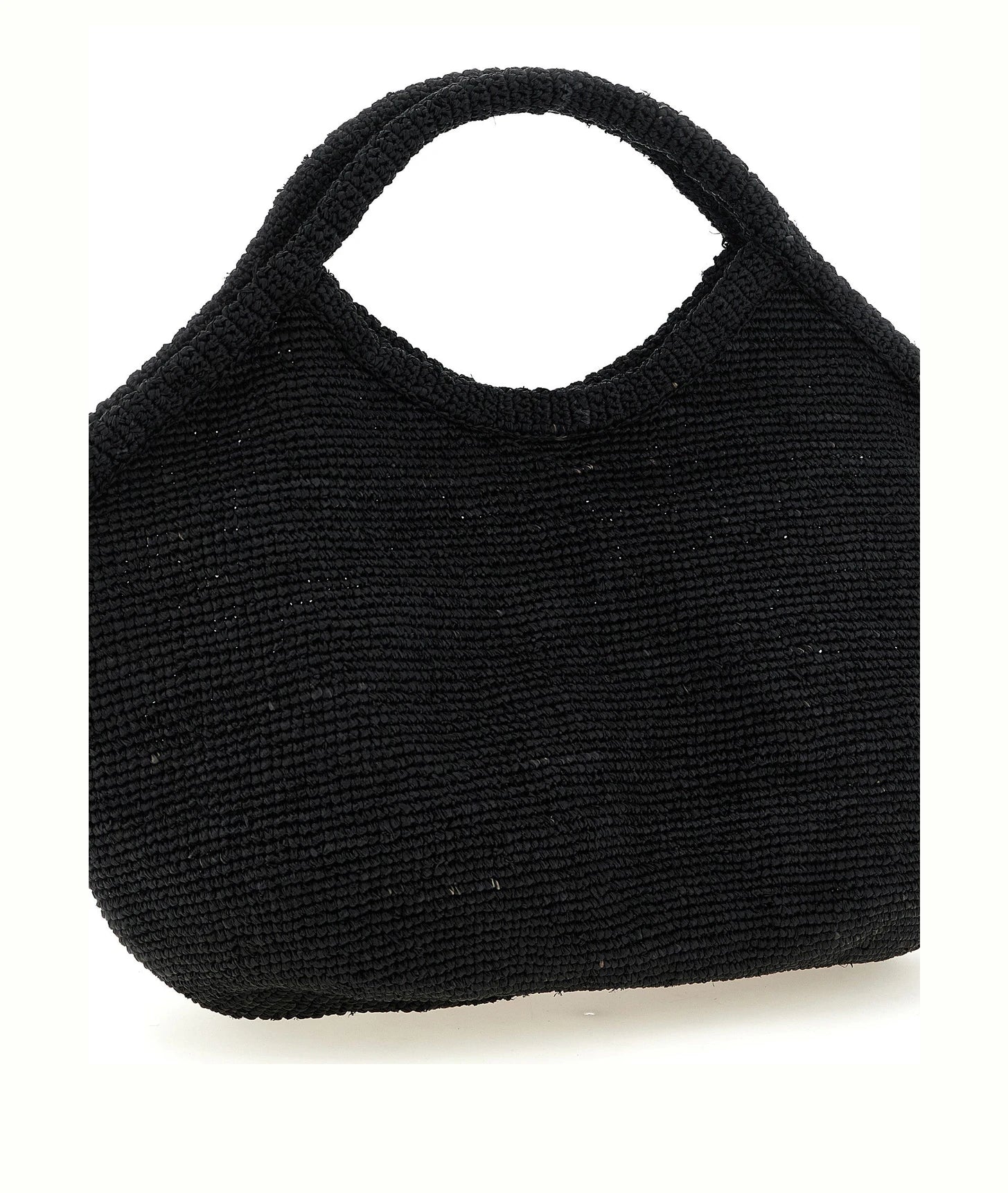 Ibeliv Tote Bag in black, Raffia — view 3