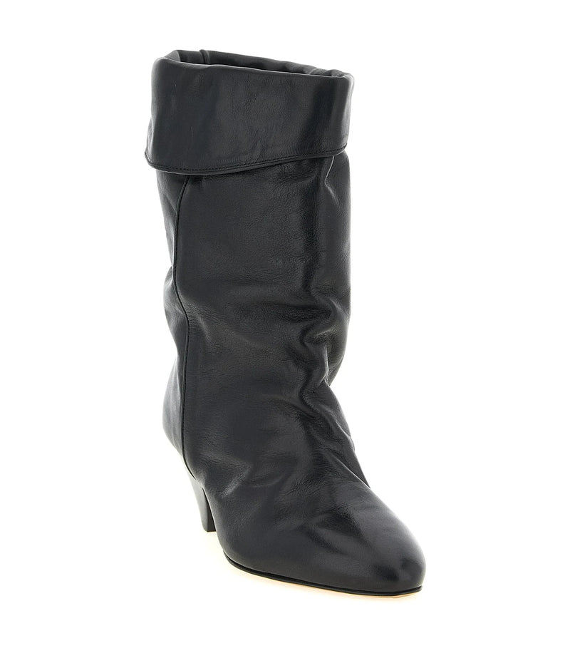 Isabel Marant Ankle Boots in black, Cow Leather — view 2