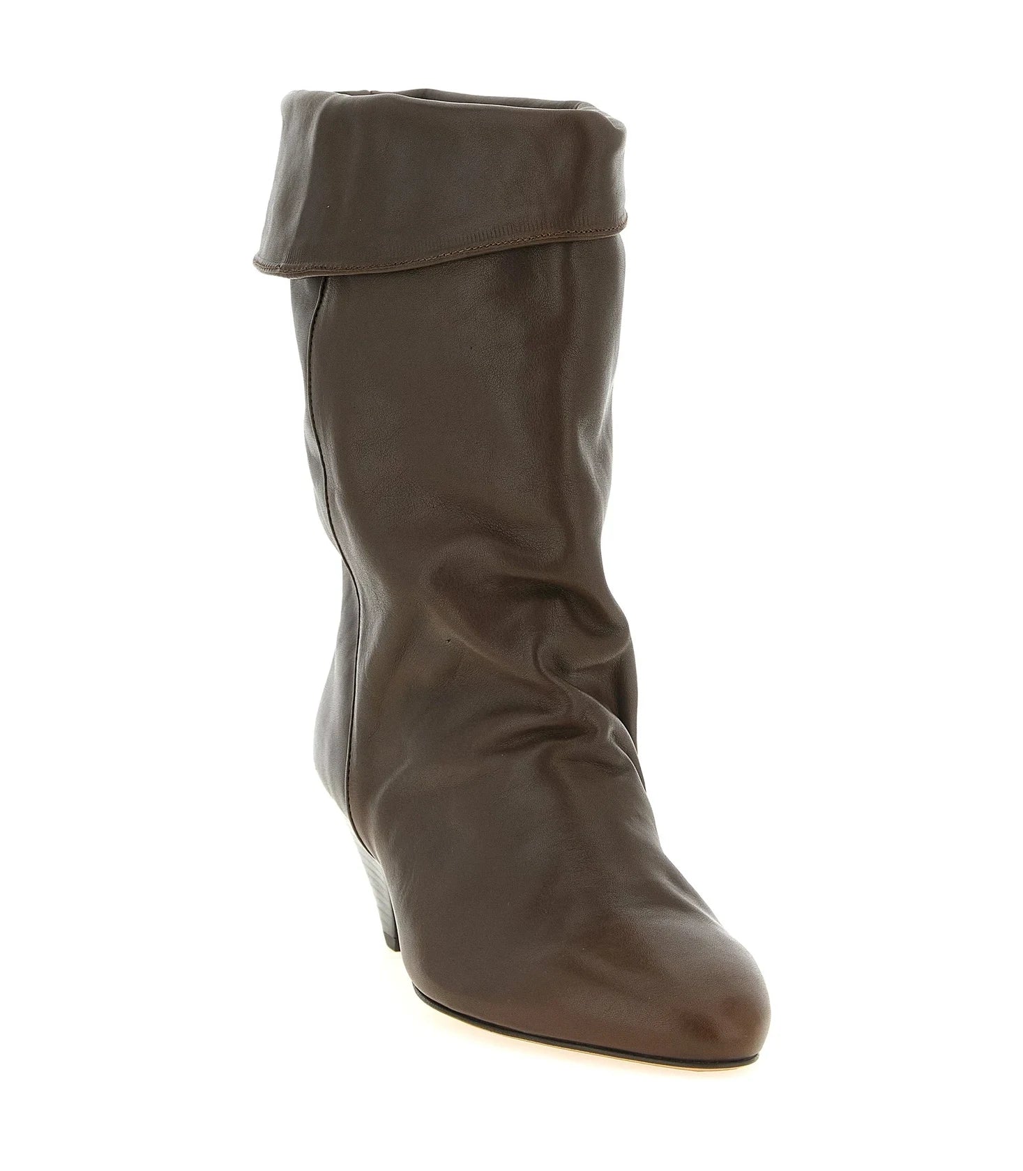 Isabel Marant Ankle Boots in brown, Cow Leather — view 2