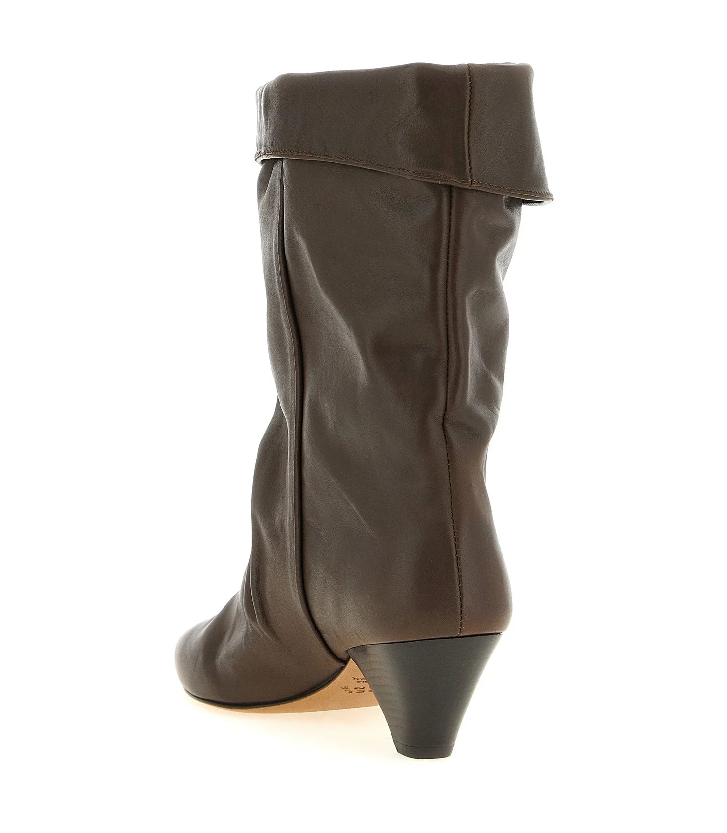 Isabel Marant Ankle Boots in brown, Cow Leather — view 3