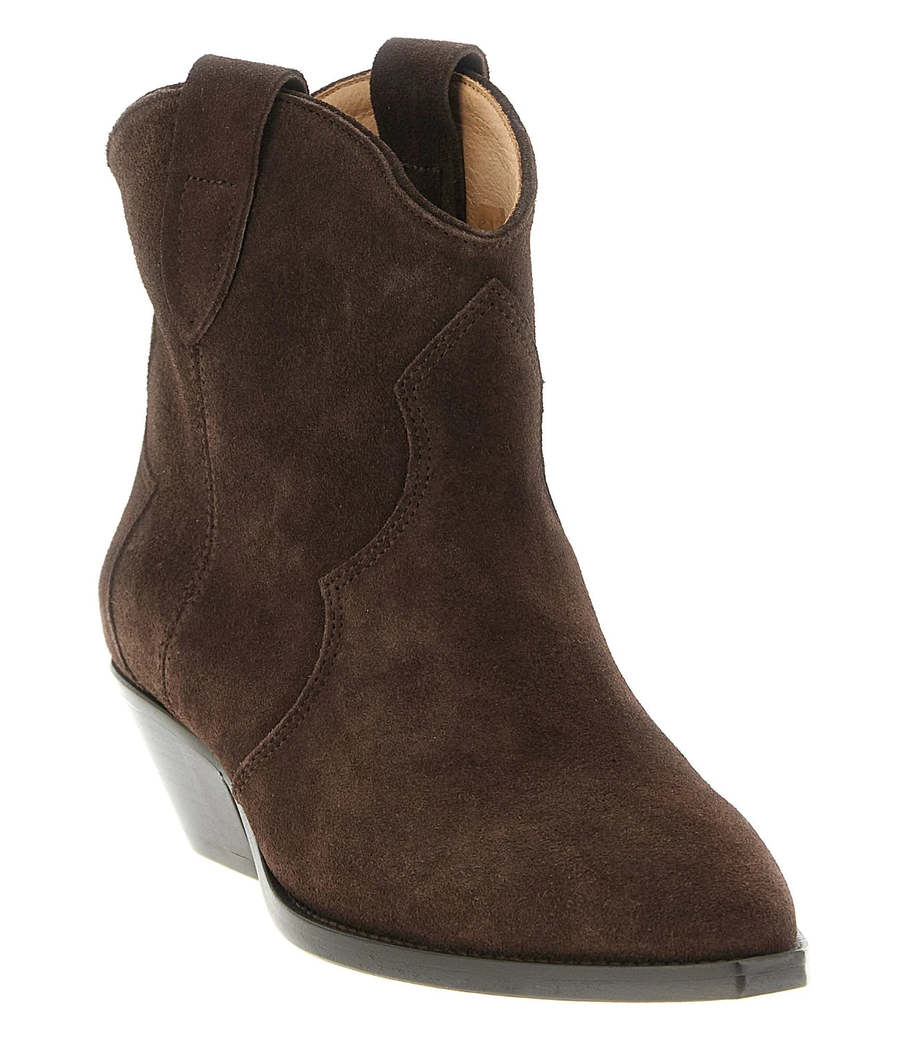Isabel Marant Chelsea Boots in brown, Calfskin Leather — view 2