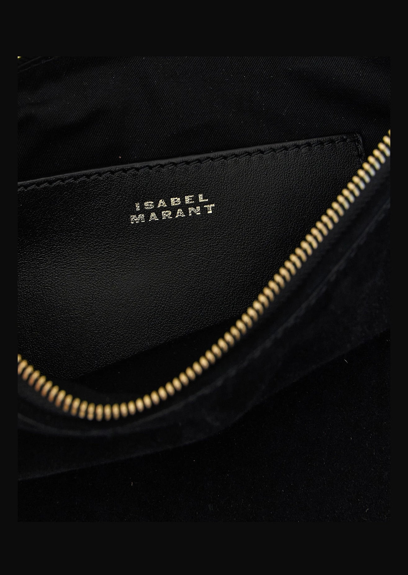 Isabel Marant Hobo Bag in black, Calfskin Leather — view 4