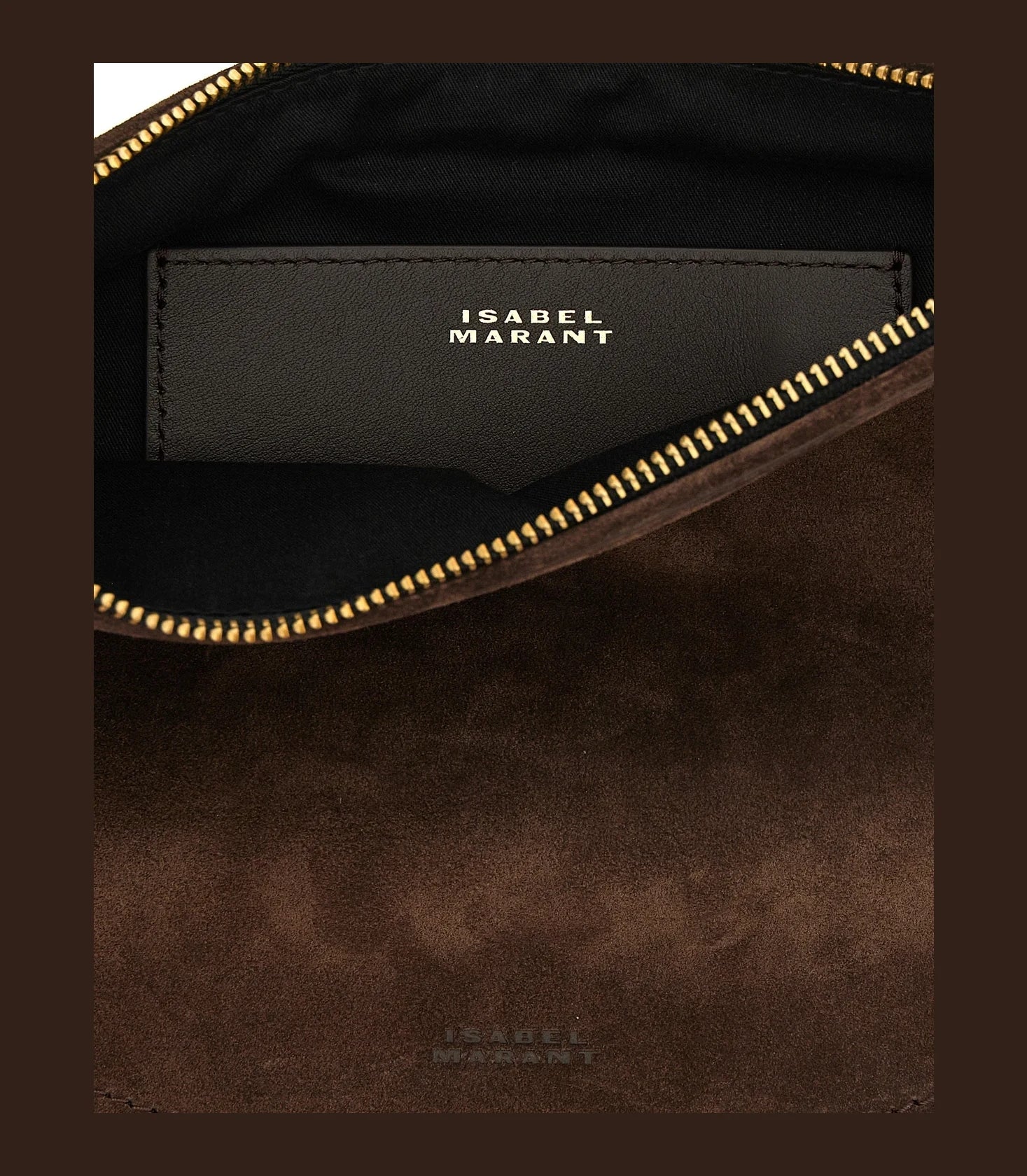 Isabel Marant Hobo Bag in brown, Cow Leather — view 4