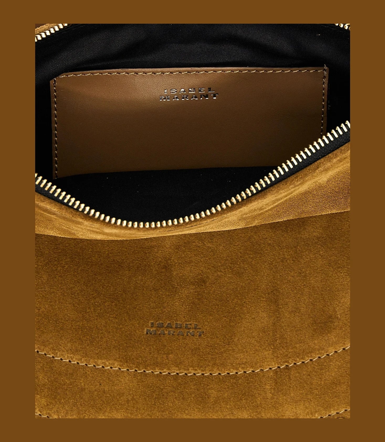 Isabel Marant Hobo Bag in brown, Goat Leather — view 4