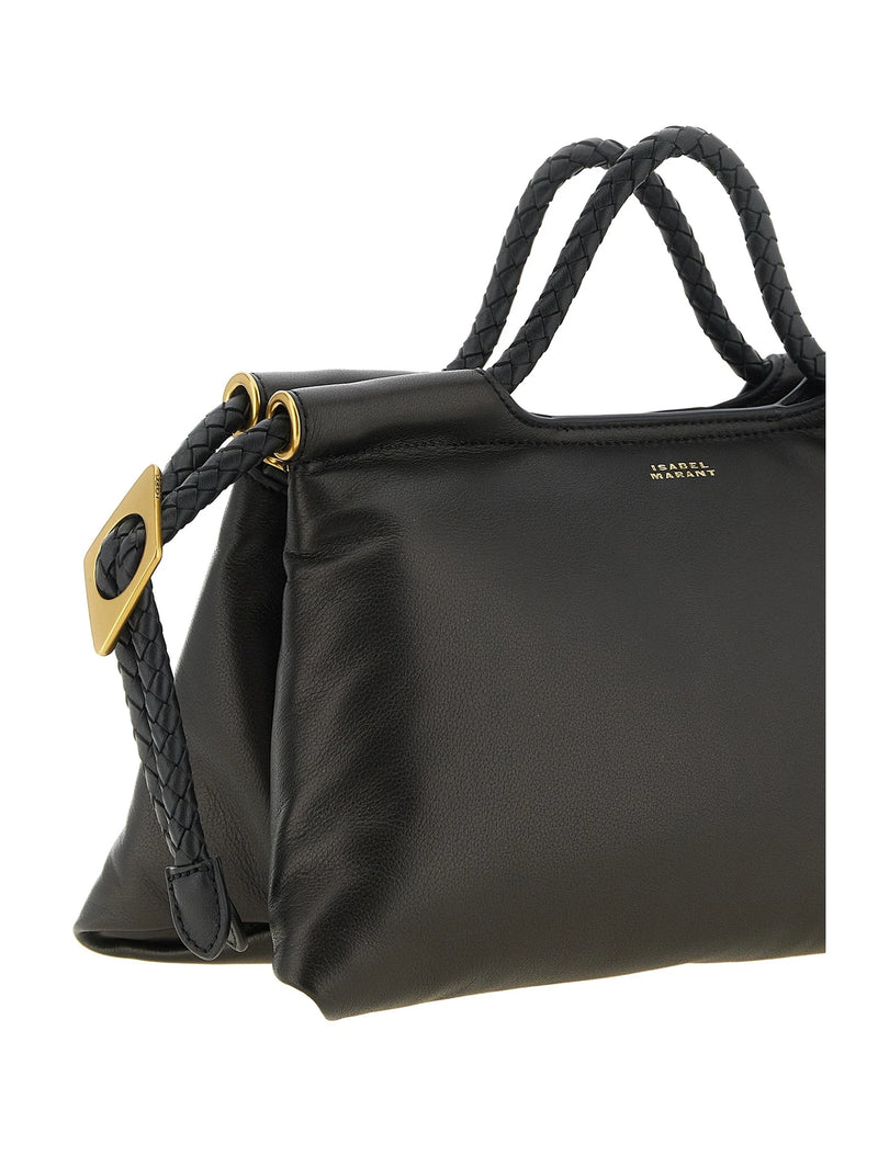 Isabel Marant Satchel Bag in black, Lamb Leather — view 3