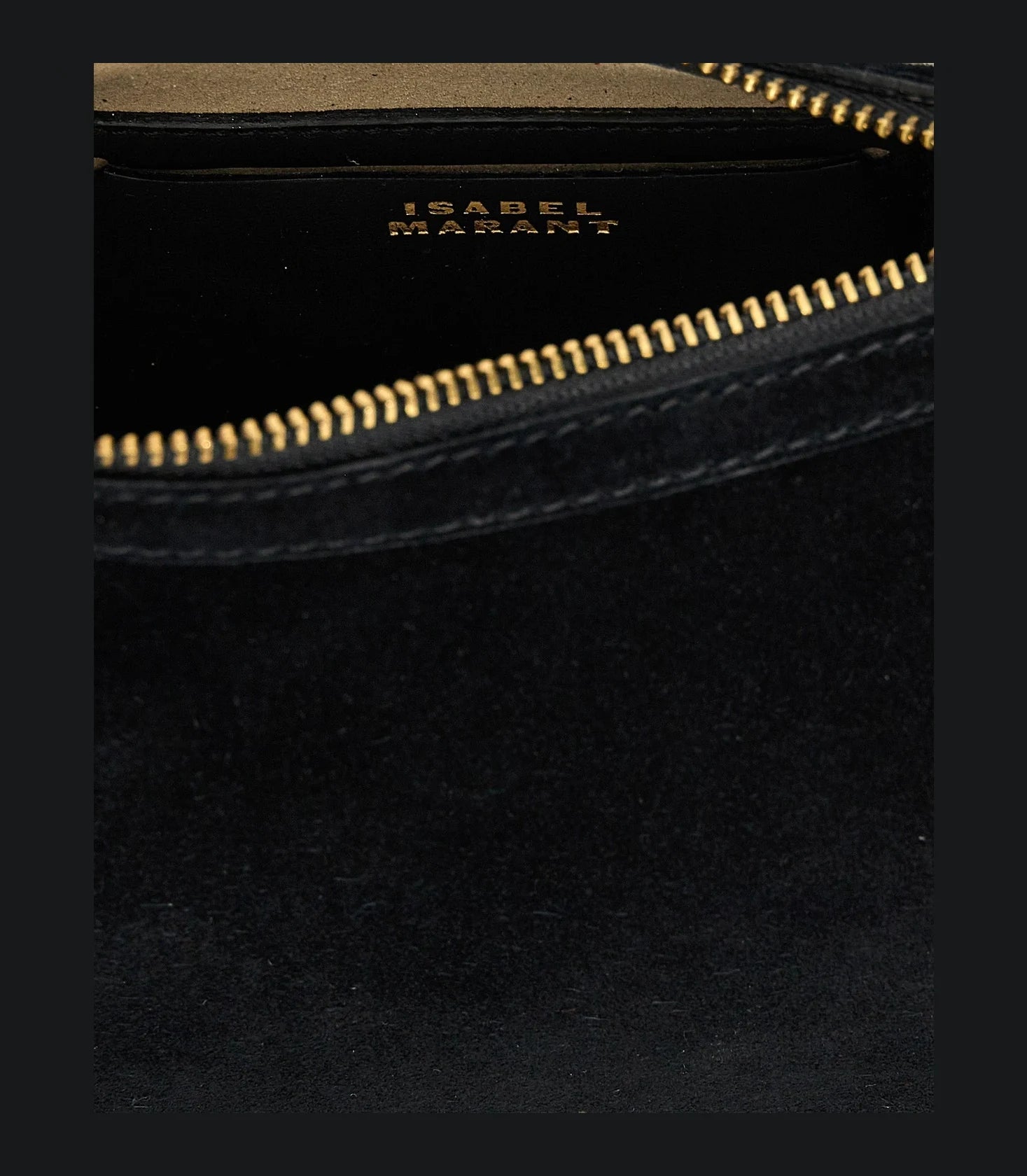 Isabel Marant Shoulder Bag in black, Calfskin Leather — view 4