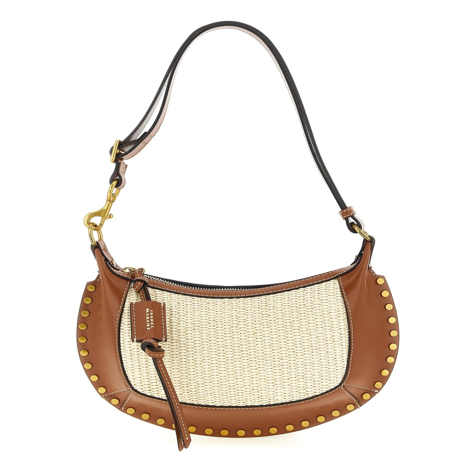 Isabel Marant Shoulder Bag in brown, Calfskin Leather
