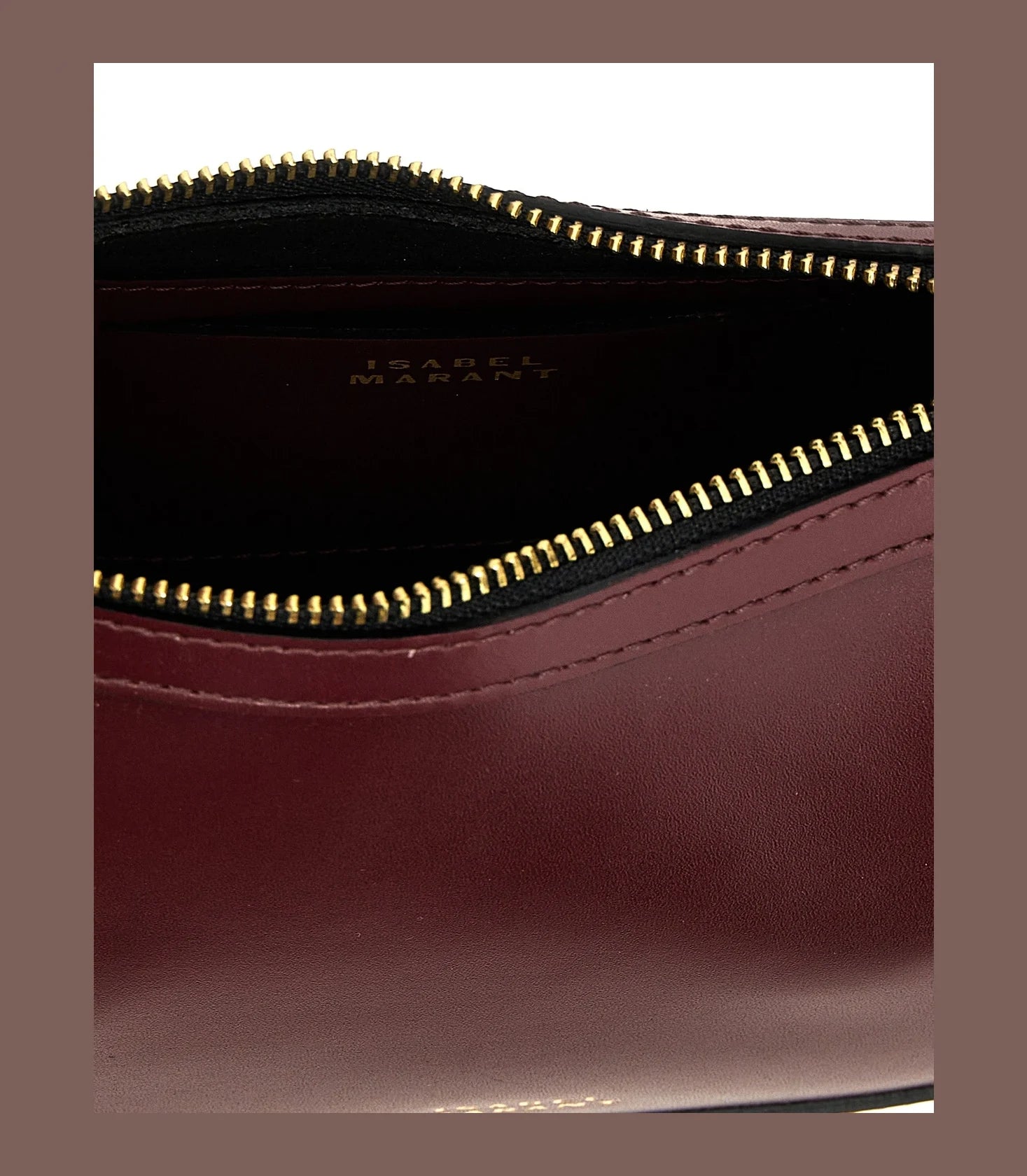 Isabel Marant Shoulder Bag in red, Cow Leather — view 4