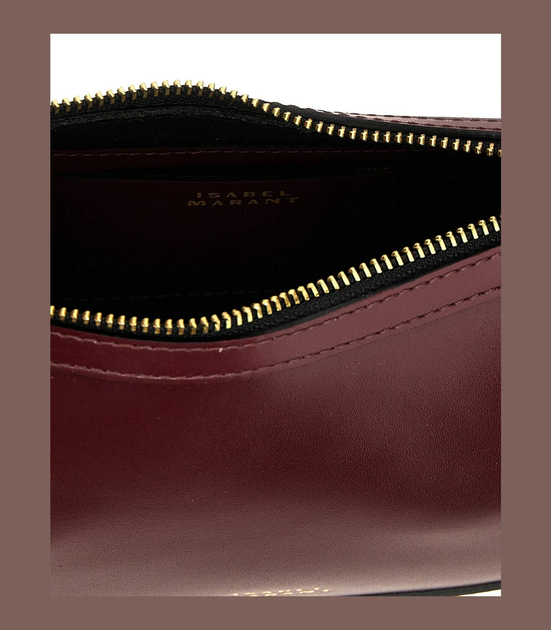 Isabel Marant Shoulder Bag in red, Cow Leather — view 4