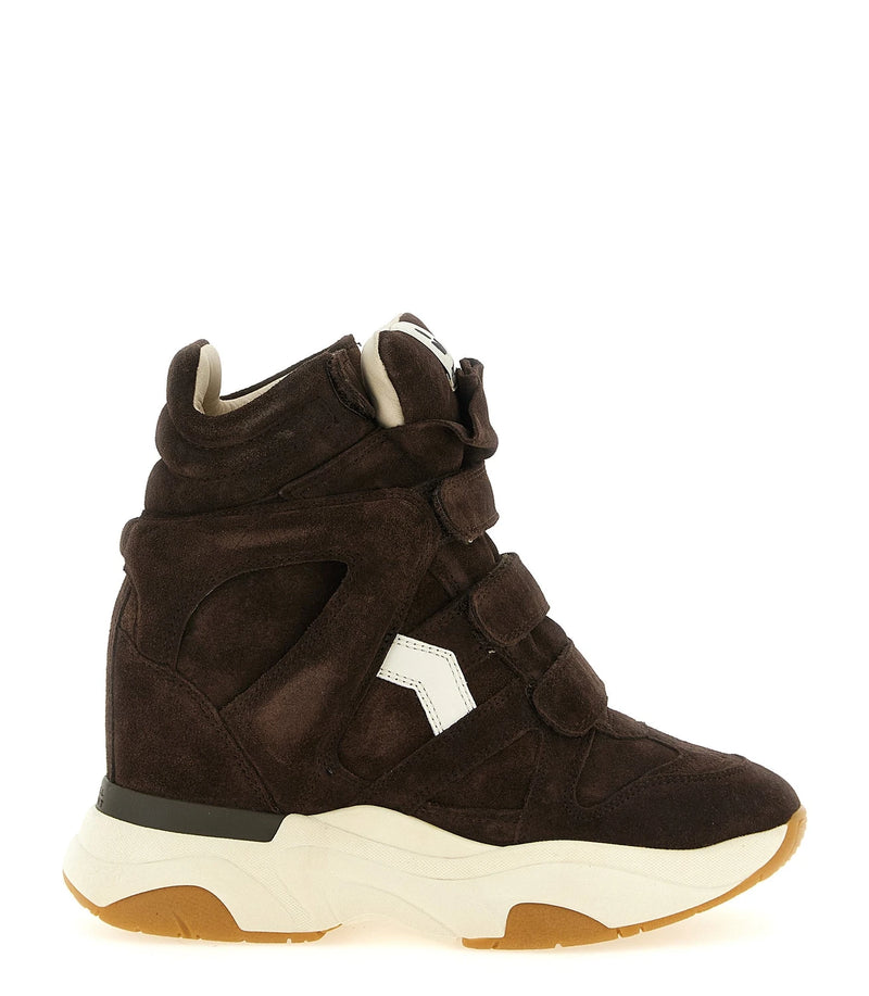 Isabel Marant Sneakers in brown, Calf Leather