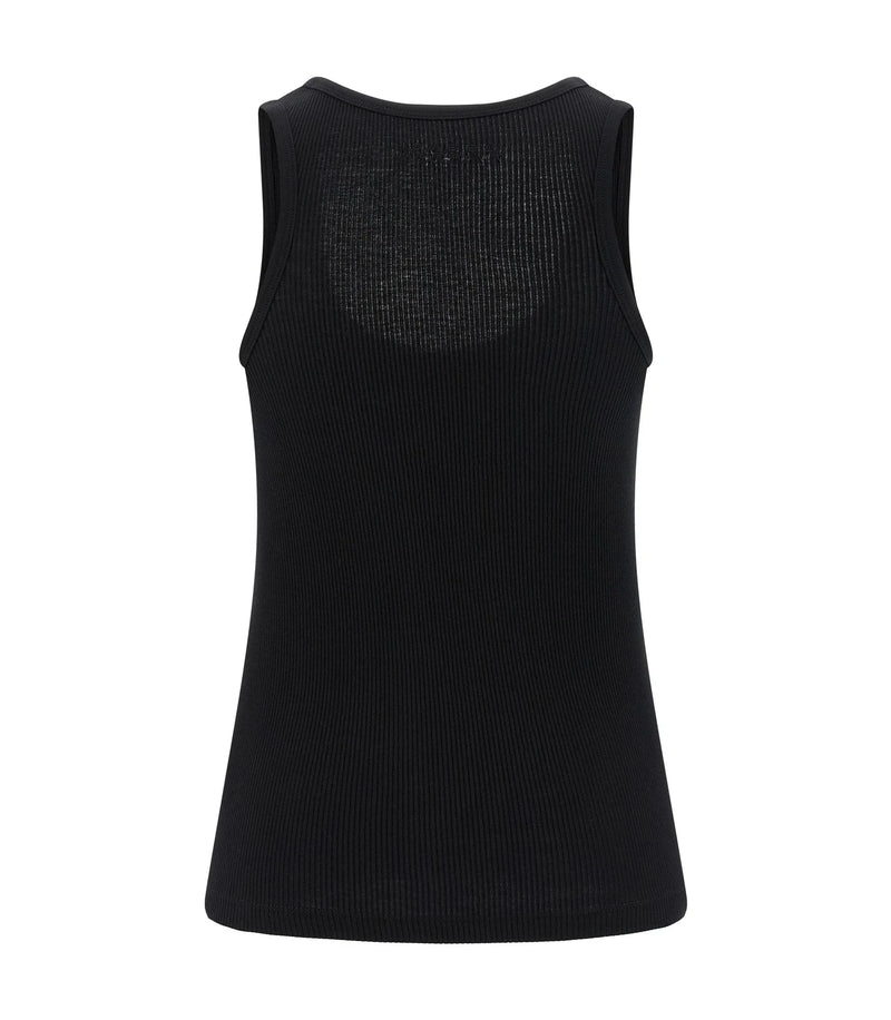 Isabel Marant Tank Top in black, Cotton — view 2