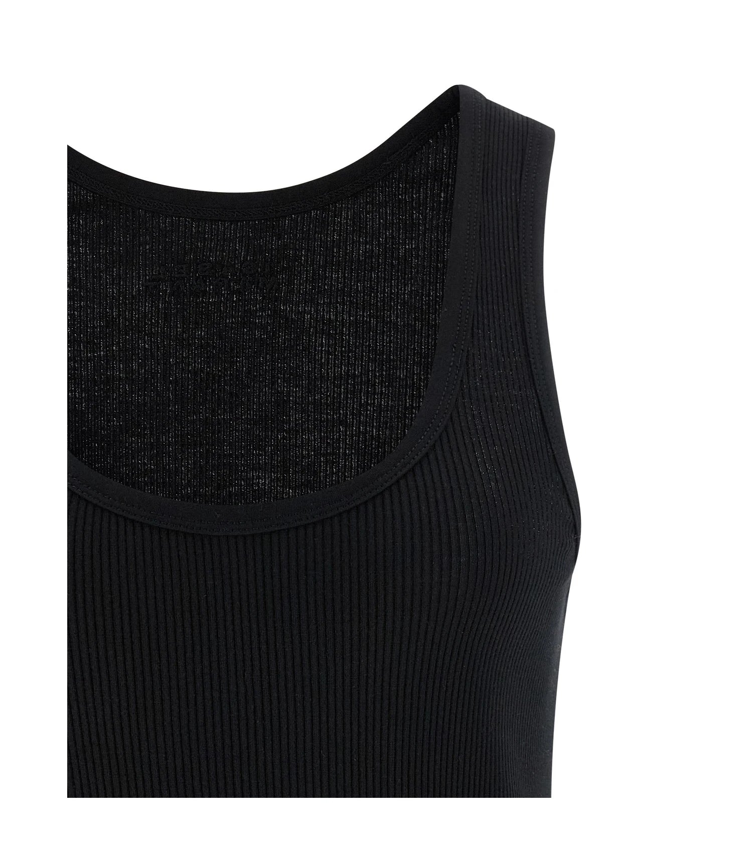 Isabel Marant Tank Top in black, Cotton — view 3