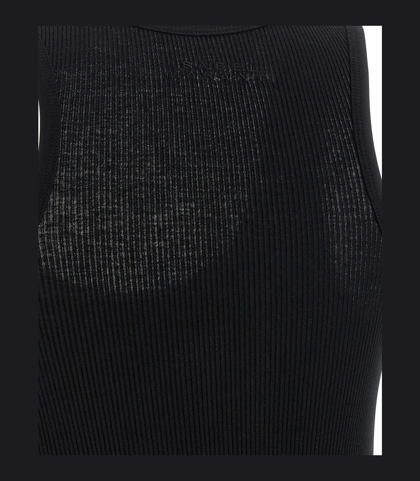 Isabel Marant Tank Top in black, Cotton — view 4
