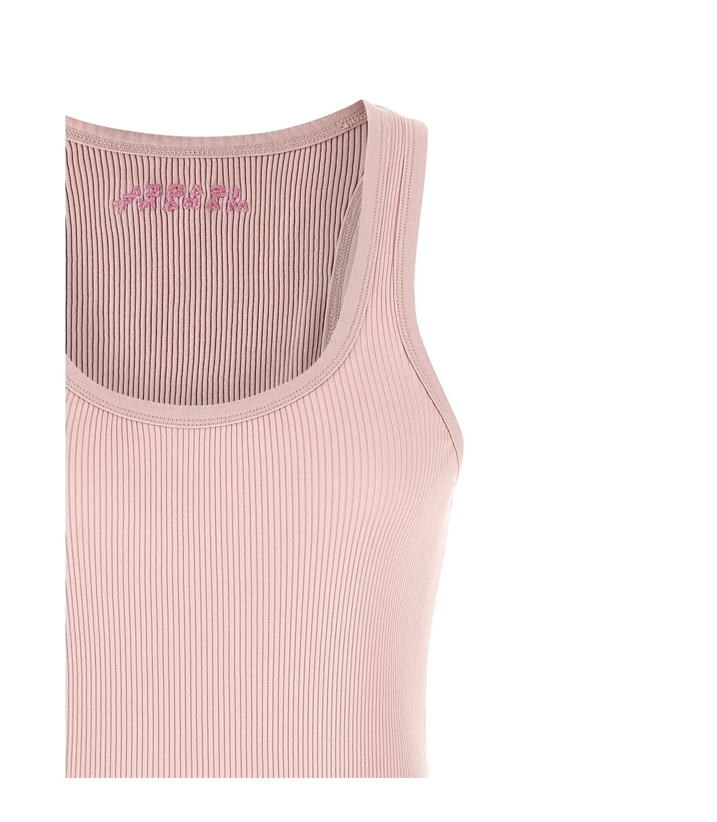 Isabel Marant Tank Top in pink, Cotton — view 3