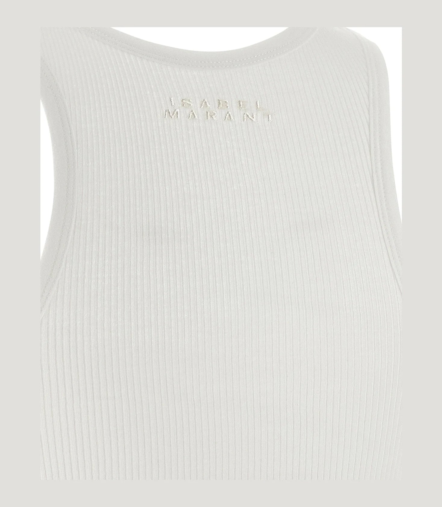 Isabel Marant Tank Top in white, Cotton — view 4