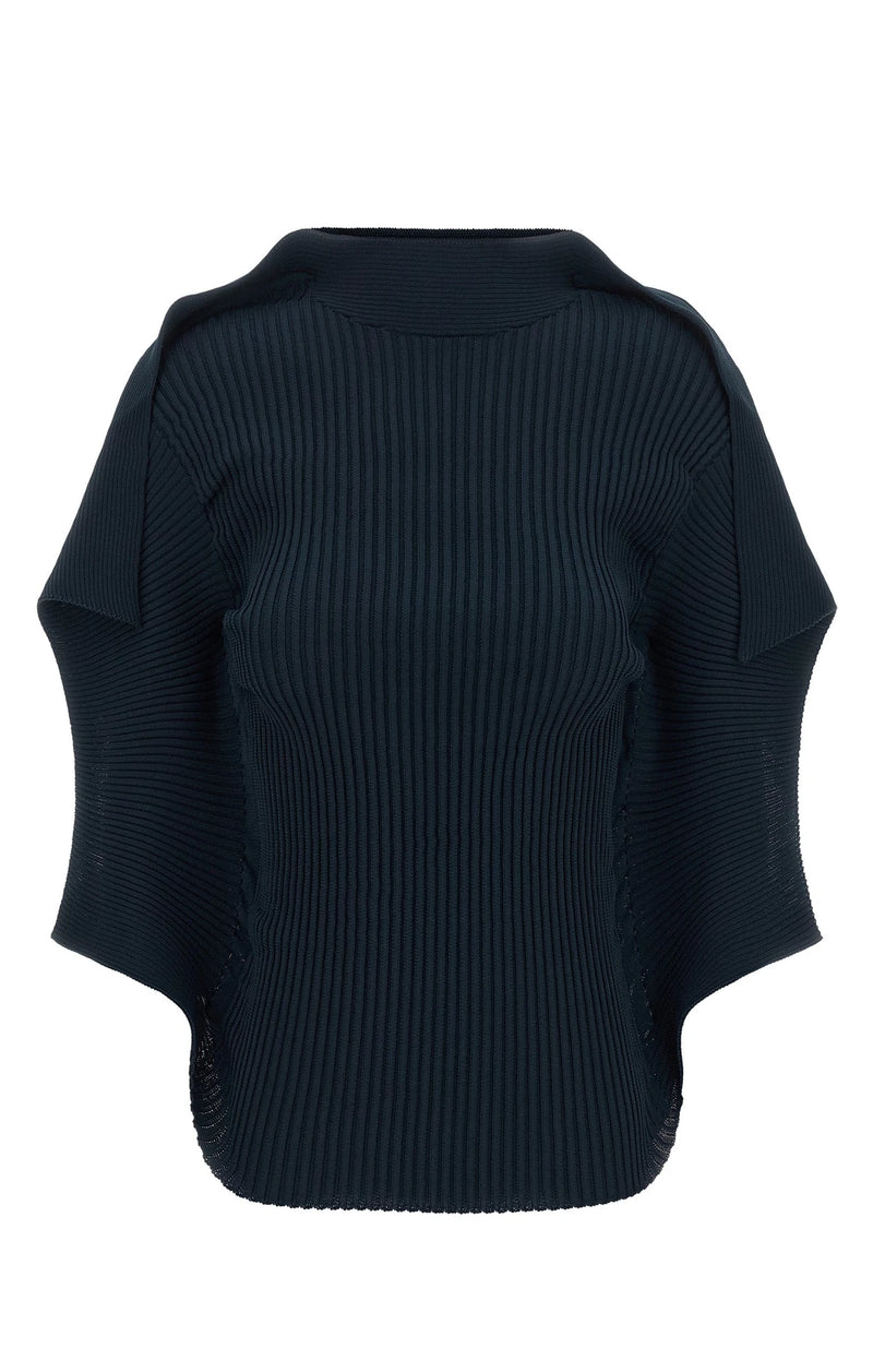 Issey Miyake Blouse in blue, Polyester